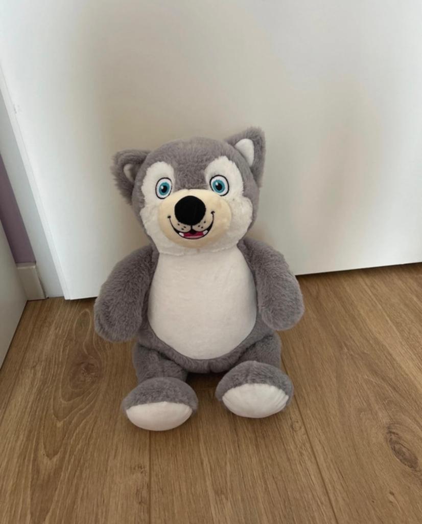 Husky knuffel, Ophalen of Verzenden, Nieuw, Hond