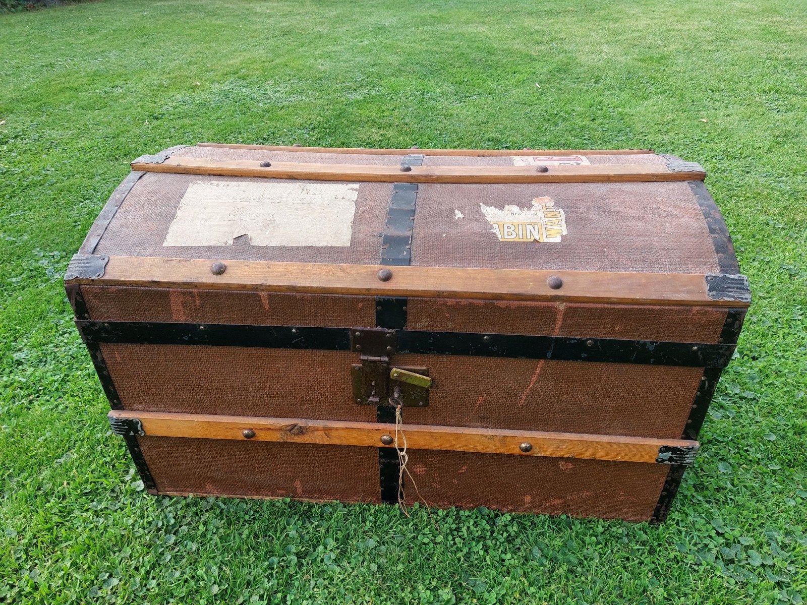 Antieke Reiskoffer / Koffer - Vintage Decoratie, Ophalen