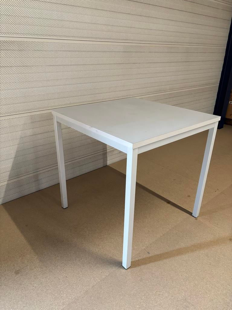 Lichtgrijs bureau of tafel 75x75x76 super stevig, Huis en Inrichting, Bureaus, Ophalen, Gebruikt