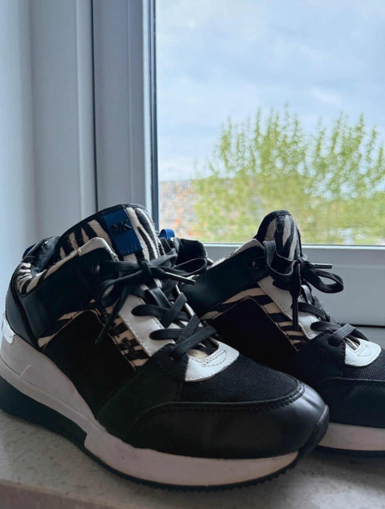 Michael kors sneakers dames, Ophalen of Verzenden, Zo goed als nieuw, Zwart, Sneakers of Gympen