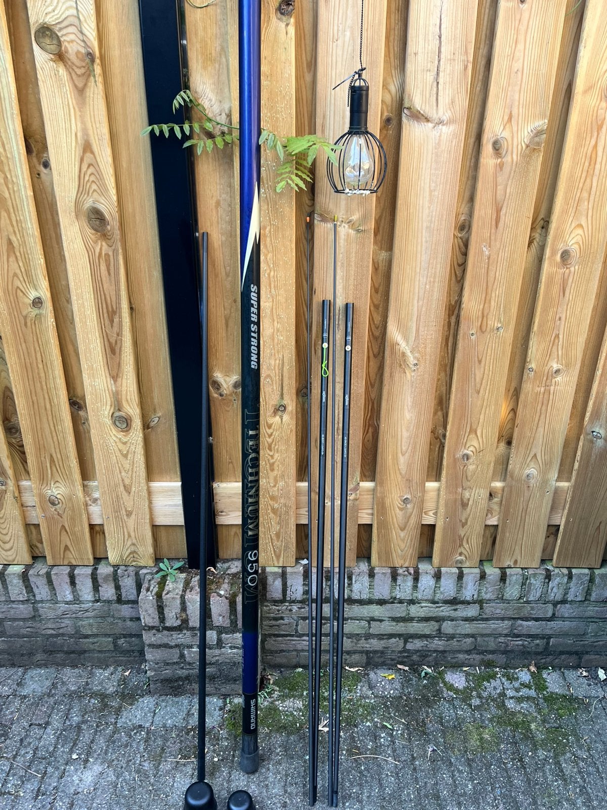 Shimano Technium Super Strong 9.5 M pack, Watersport en Boten, Ophalen, Zo goed als nieuw, Vaste hengel