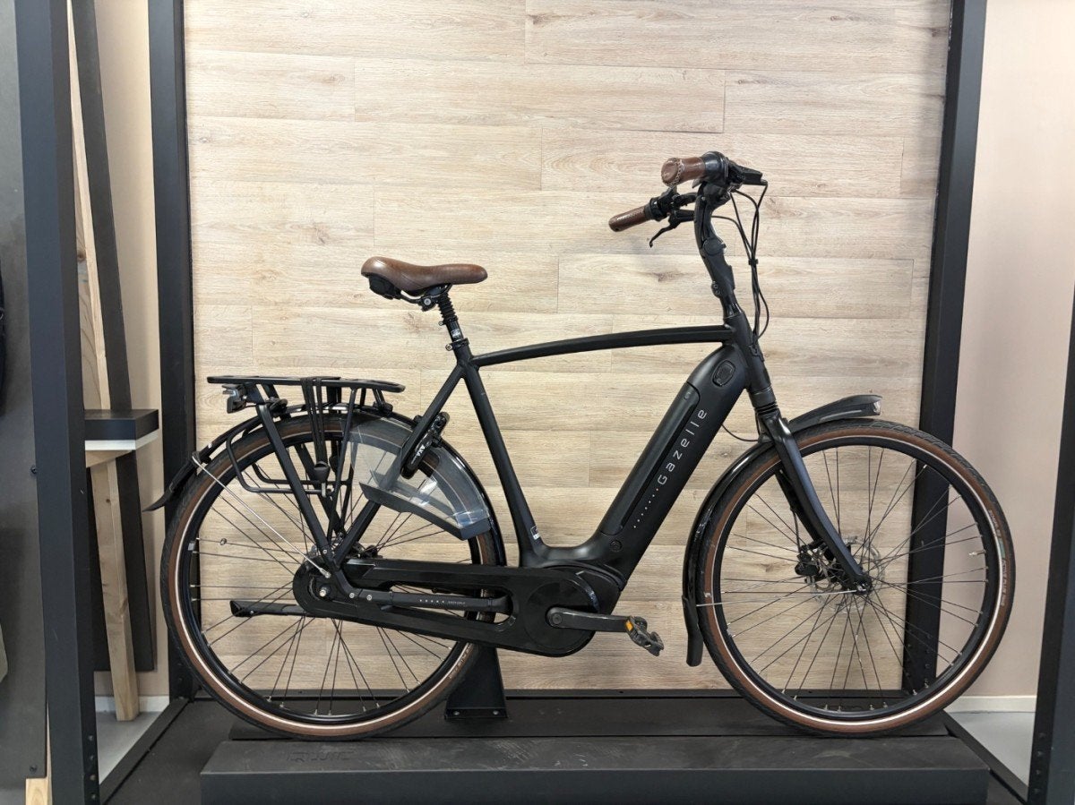 Gazelle Grenoble C8 HMB Heren Mat zwart 61cm, Ophalen, Gebruikt, -, -