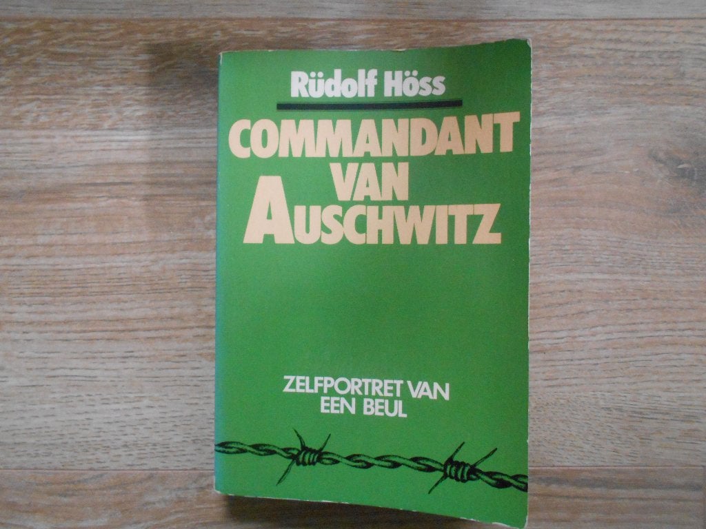 Rüdolf Höss Commandant van Auschwitz, Ophalen of Verzenden, Tweede Wereldoorlog, Zo goed als nieuw, Overige onderwerpen