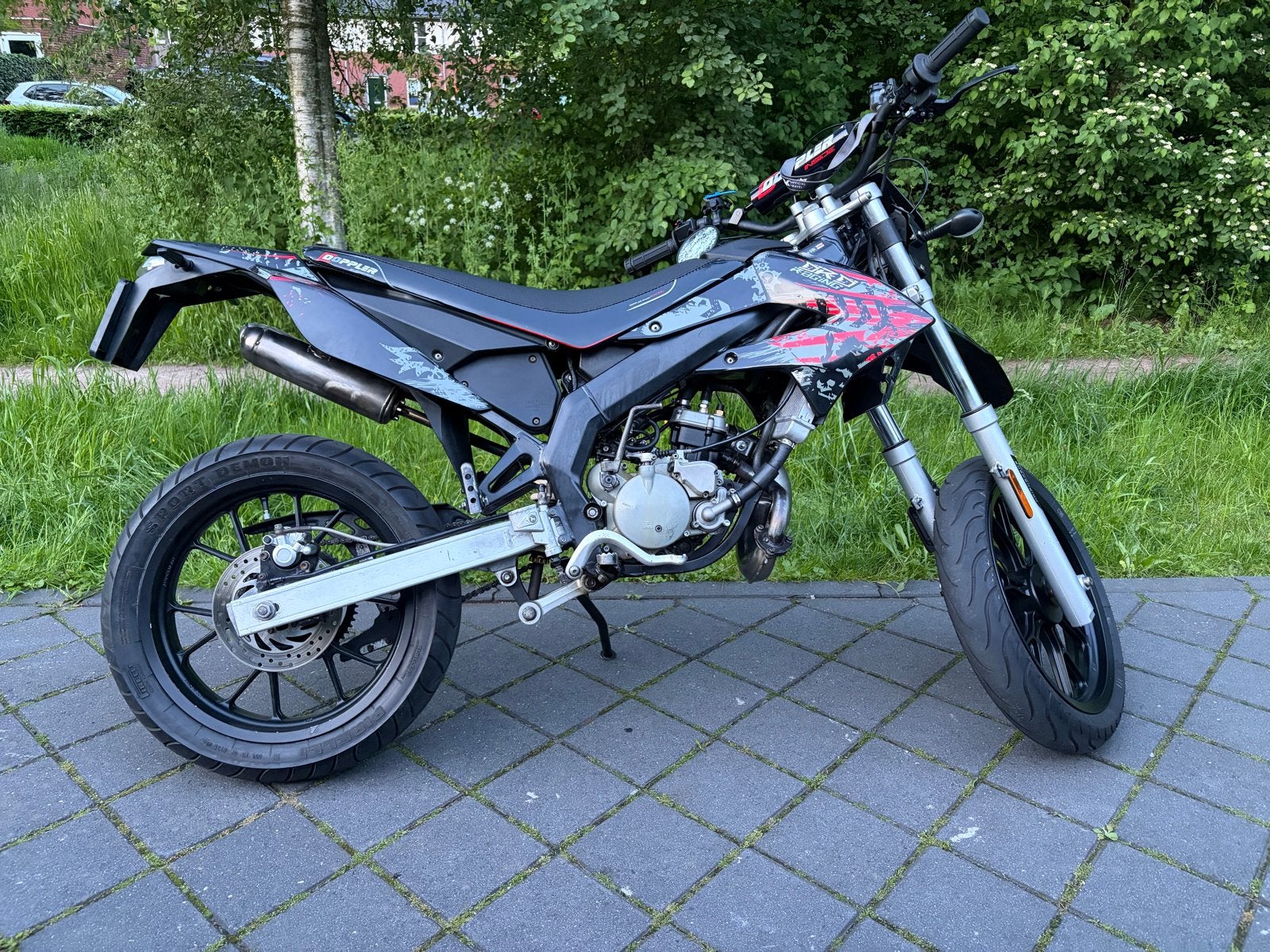Derbi Senda SM 50 - Supermoto, Sportuitlaat, Gebruikt, Particulier, 11 kW of minder