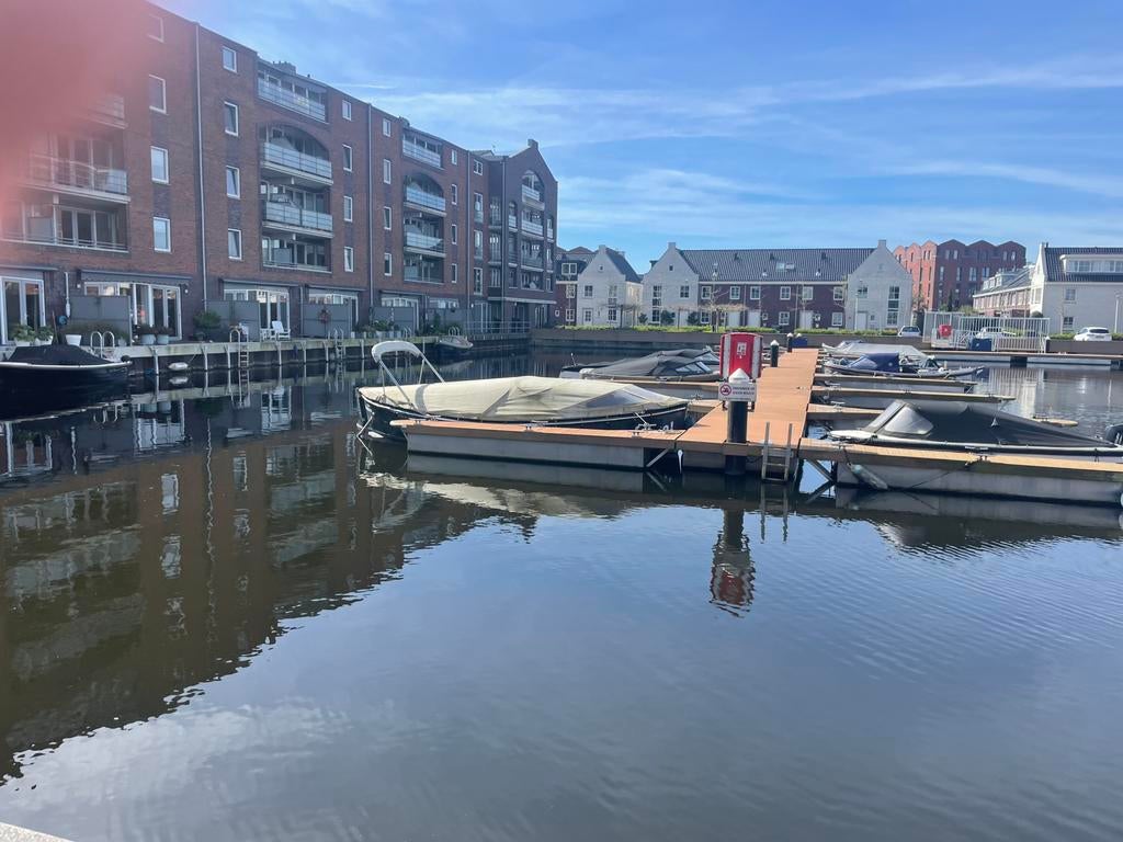 Unieke ligplaats in privéhaven.Spaarndam, Watersport en Boten, Buiten