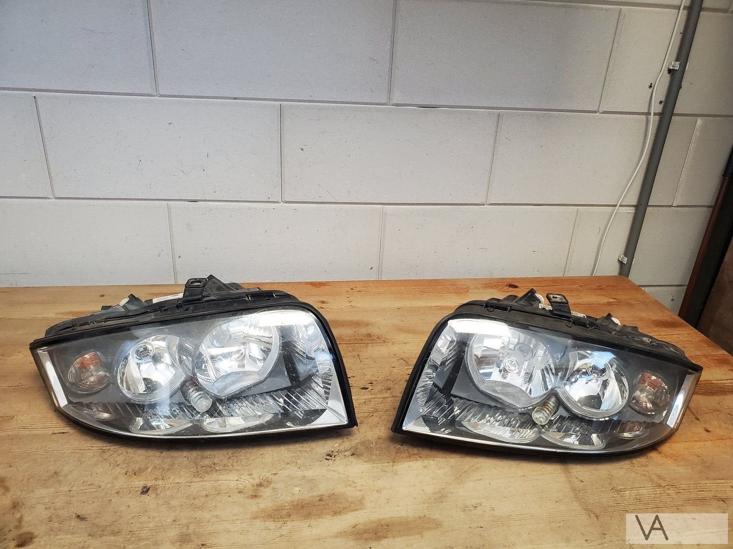 Audi A2 2000 -2006 koplamp rechts schadevrij 8z0941004k €100, Auto-onderdelen, Gebruikt, -, -, -