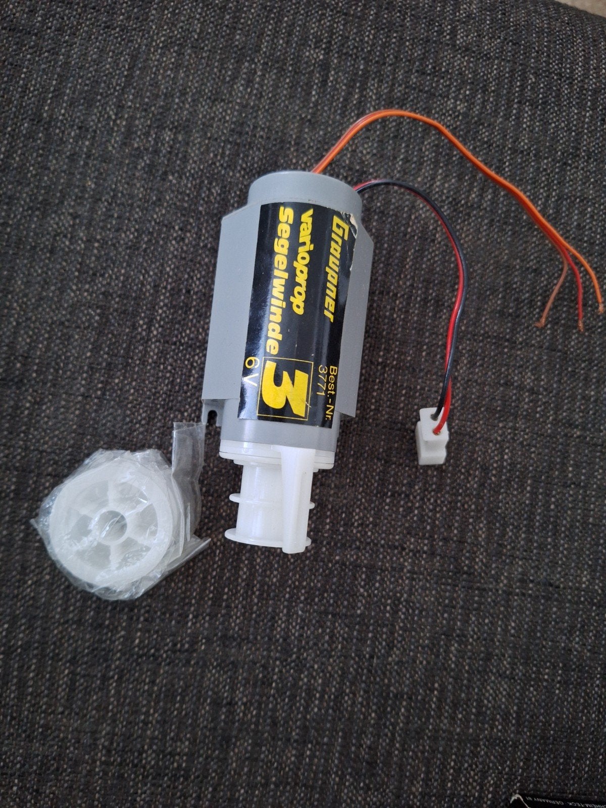 Graupner Segelwinde 3 - Nieuw in originele verpakking, Hobby en Vrije tijd, Ophalen of Verzenden, Nieuw