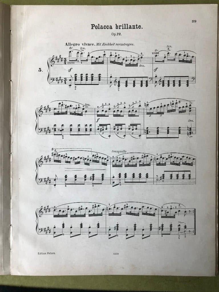 Carl Maria von Weber - 8 composities voor piano, Gebruikt, Klassiek, Ophalen of Verzenden, Artiest of Componist