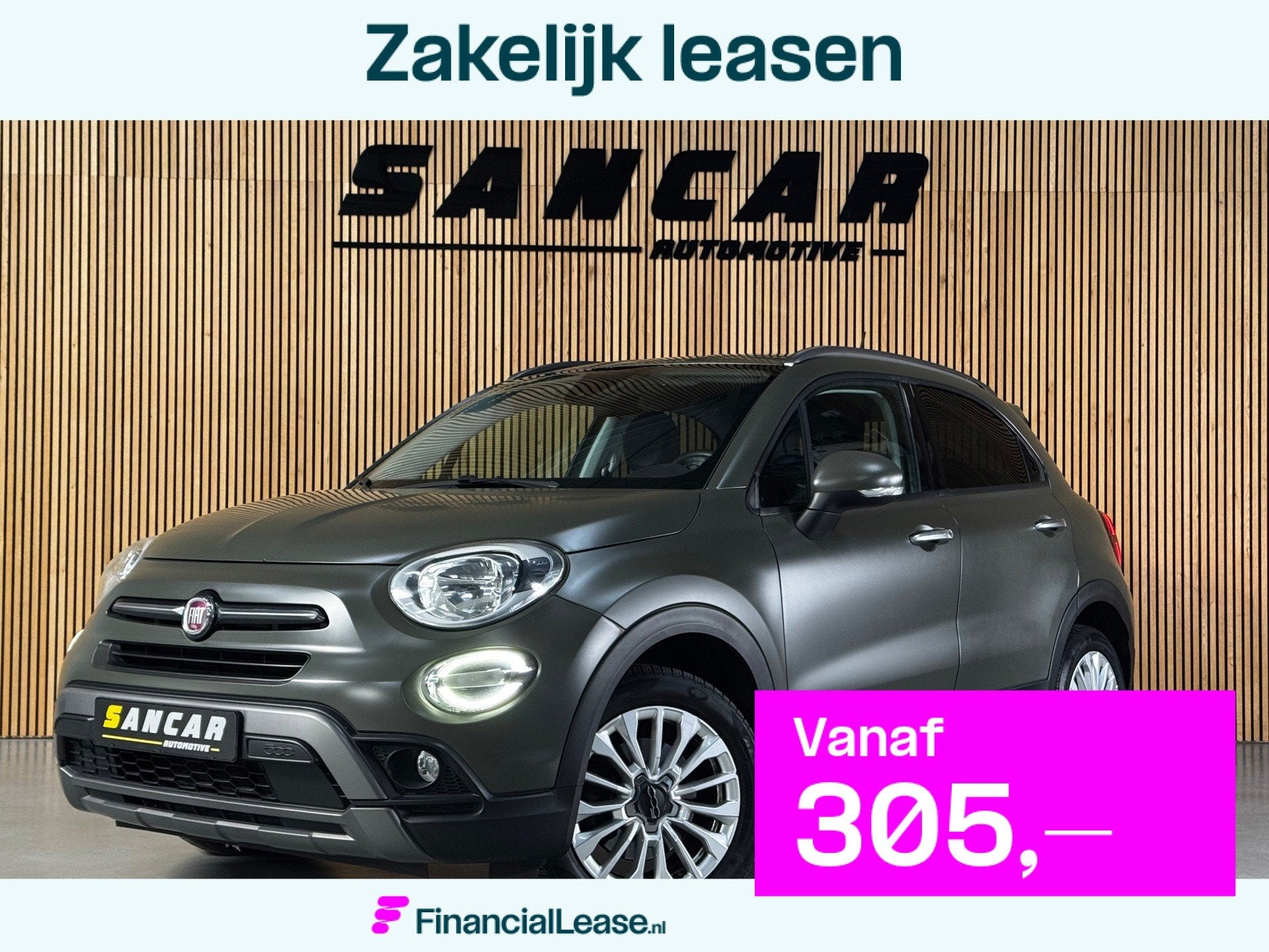 Fiat 500 X Cross 1.3 DDTC CROSS Automaat BEATS|STOELVERWARMI, Gebruikt, 150 pk, Origineel Nederlands, Bedrijf