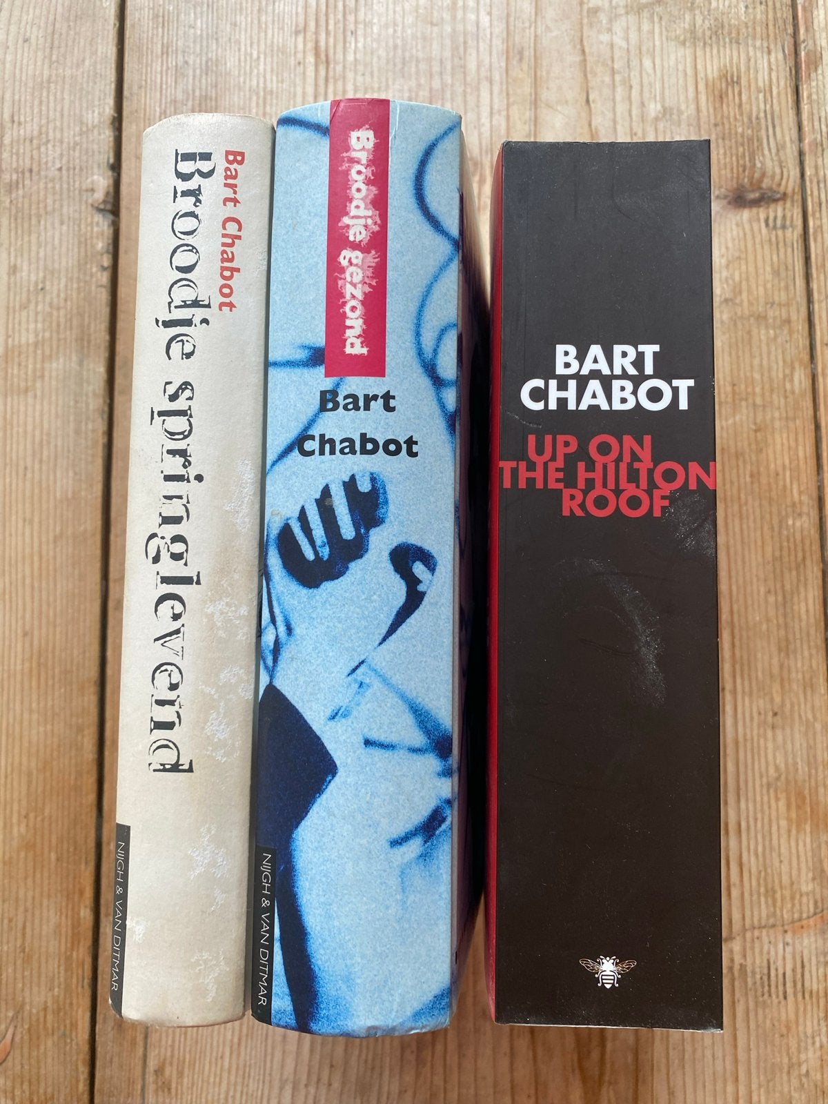 Bart Chabot boeken over Herman Brood (3 stuks), Boeken, Ophalen of Verzenden, Zo goed als nieuw, Kunst en Cultuur