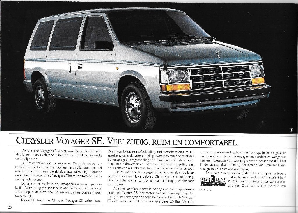 CHRYSLER 1989, Ophalen of Verzenden, Zo goed als nieuw, Overige merken