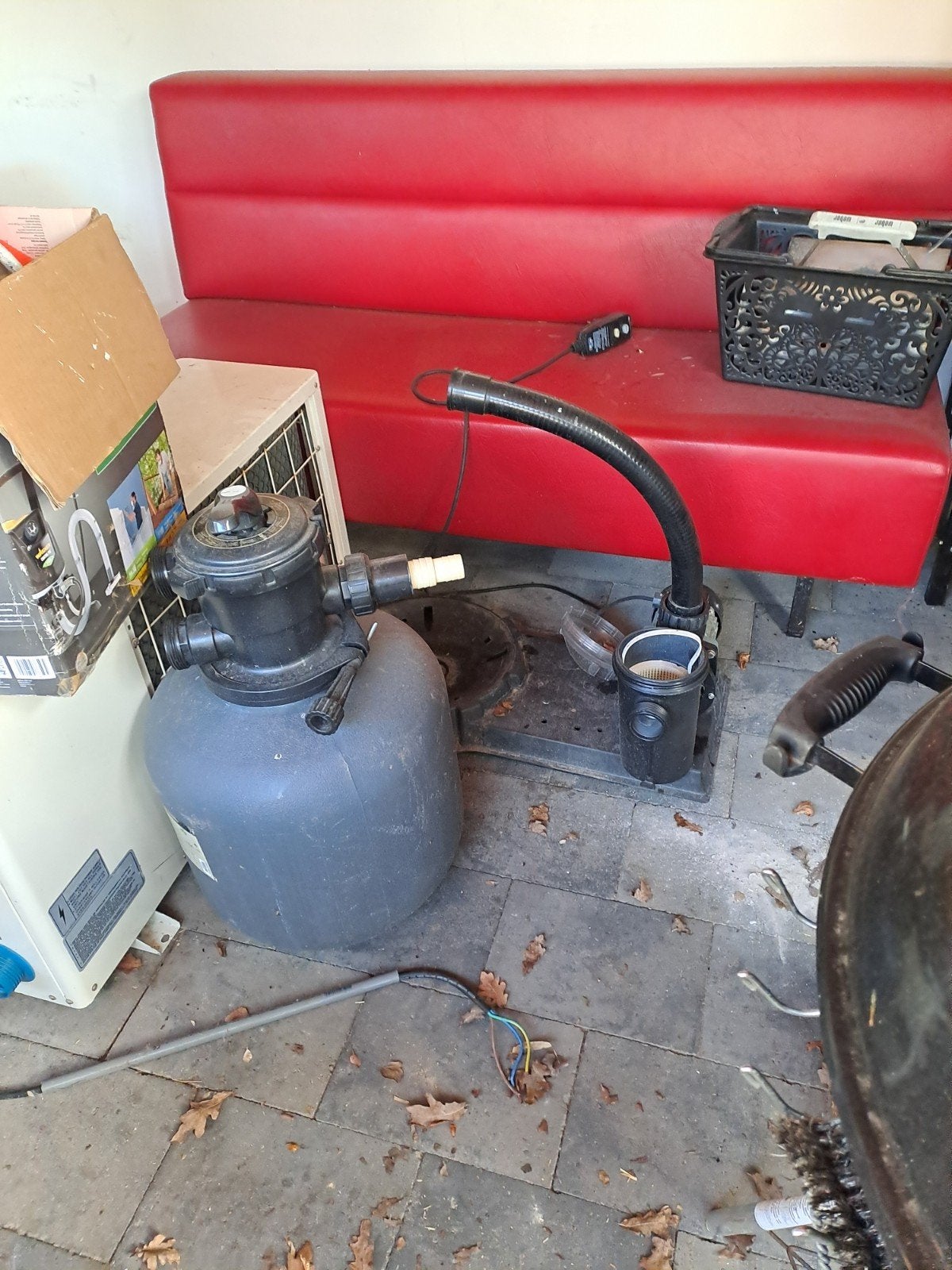 Water filter  pomp verwarming pomp ed, Ophalen
