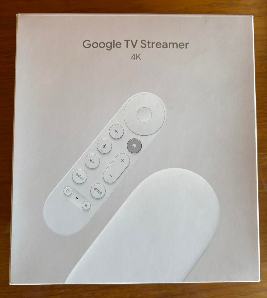 GOOGLE TV STREAMER 4K, Ophalen of Verzenden, Zo goed als nieuw