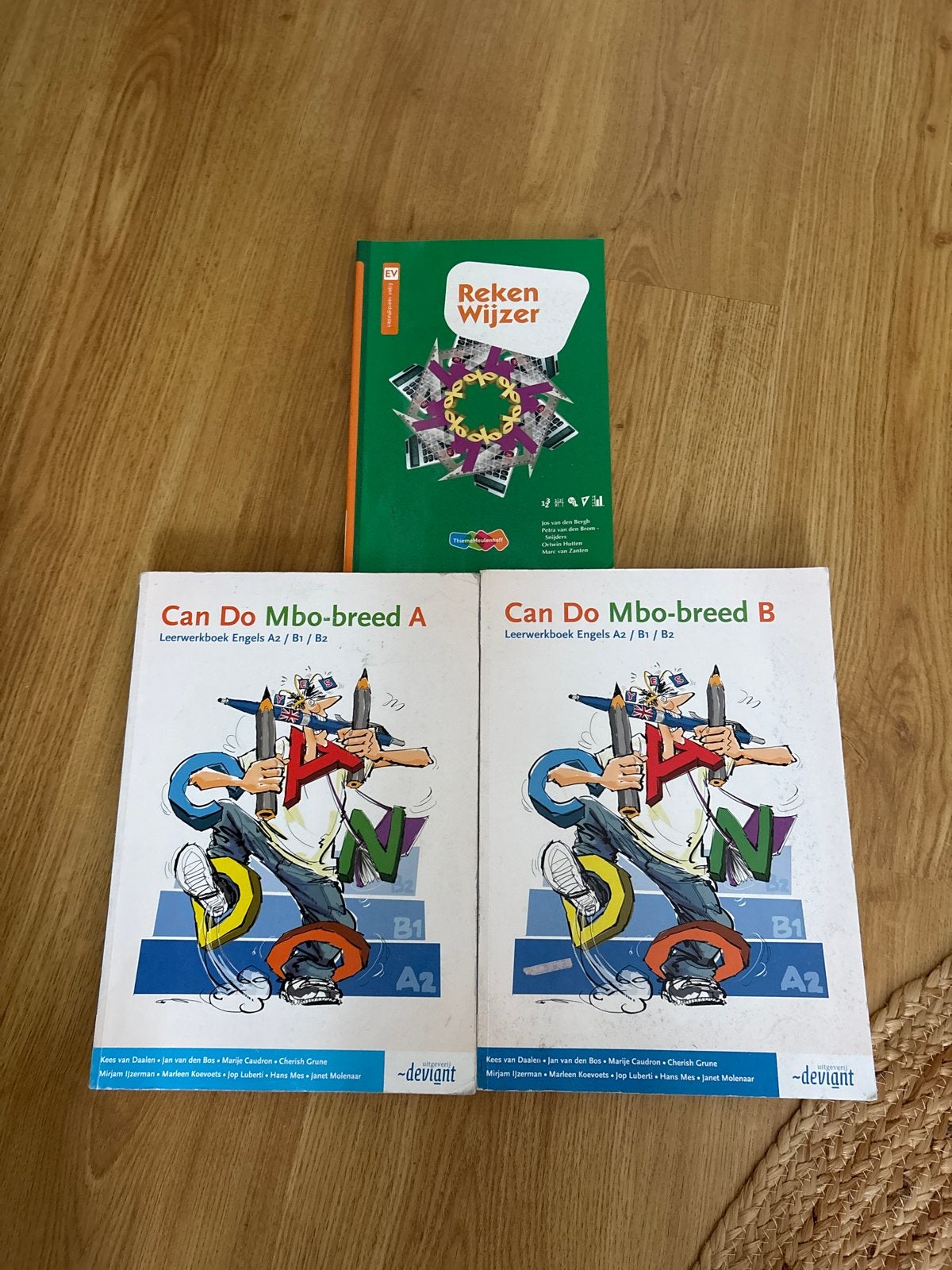 Can Do Mbo-breed A/B & Reken Wijzer - Engels & Rekenen, Boeken, Ophalen of Verzenden, Gelezen, Overige niveaus, Engels