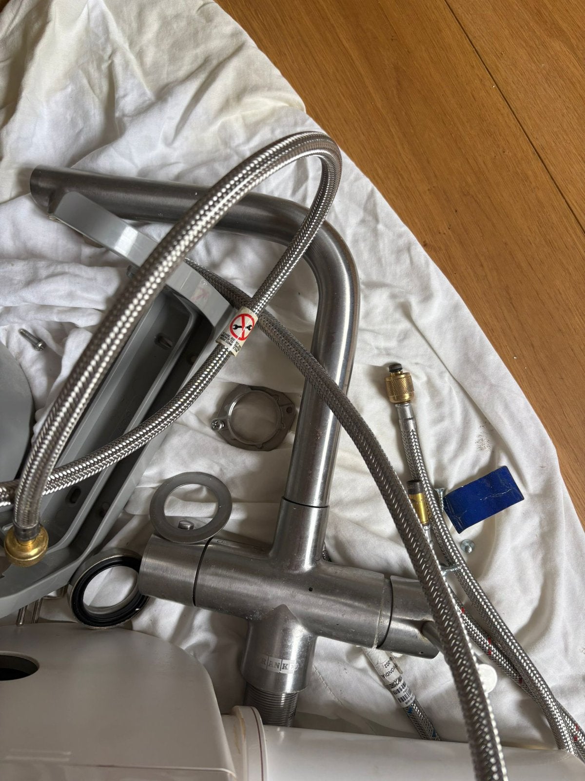Franke kokend water kraan hele set, Doe-het-zelf en Verbouw, Sanitair, Ophalen, Nieuw, Kraan