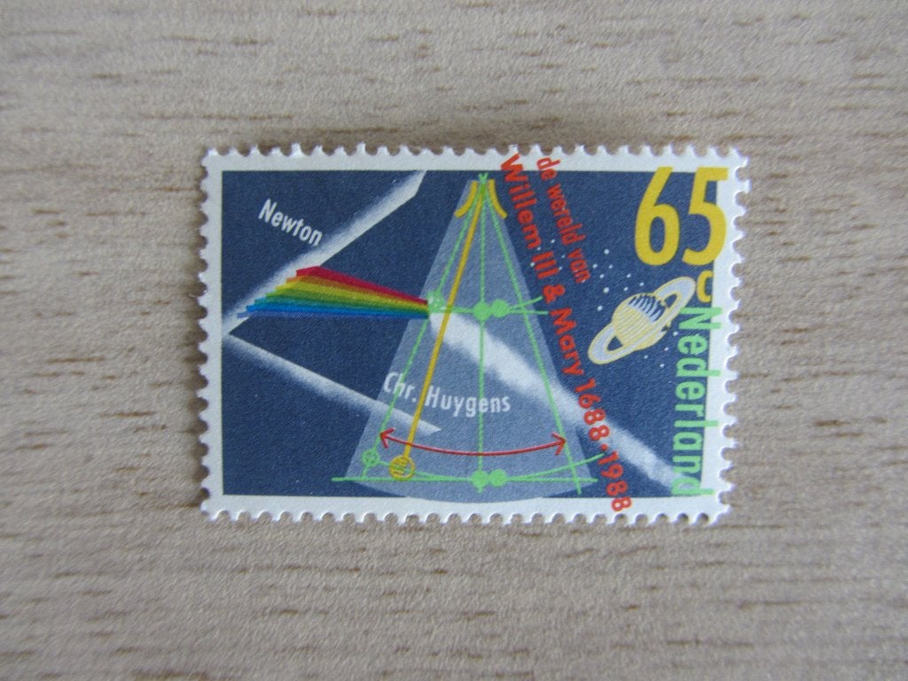 Nederland 1988 Willem III en Mary Postzegel, Ophalen of Verzenden, Na 1940, Postfris