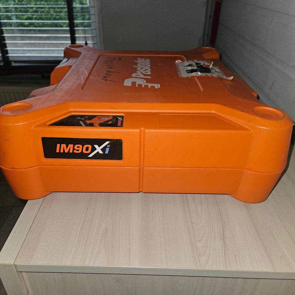 Paslode IM90Xi tacker in koffer - Zo goed als nieuw, Ophalen, Zo goed als nieuw, 600 watt of meer, Overige typen