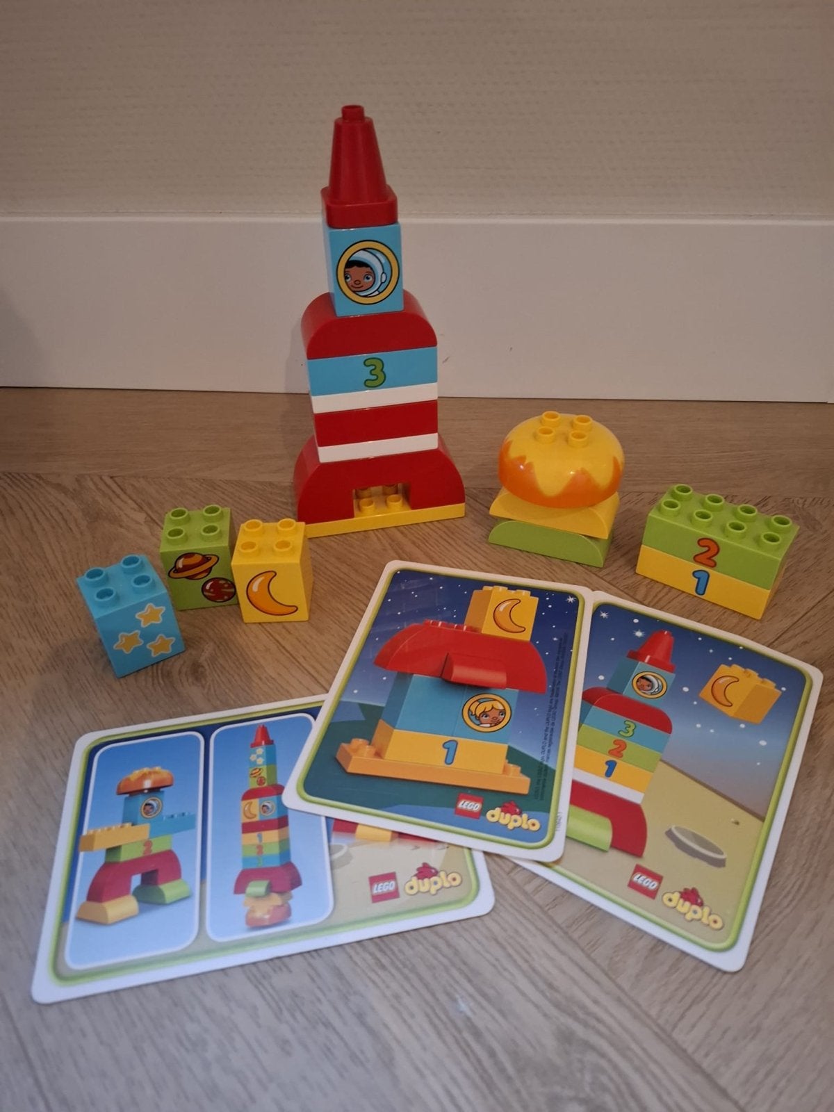 LEGO Duplo Mijn Eerste Raket Ruimtevaart Speelgoed, Ophalen of Verzenden, Gebruikt, Overige merken