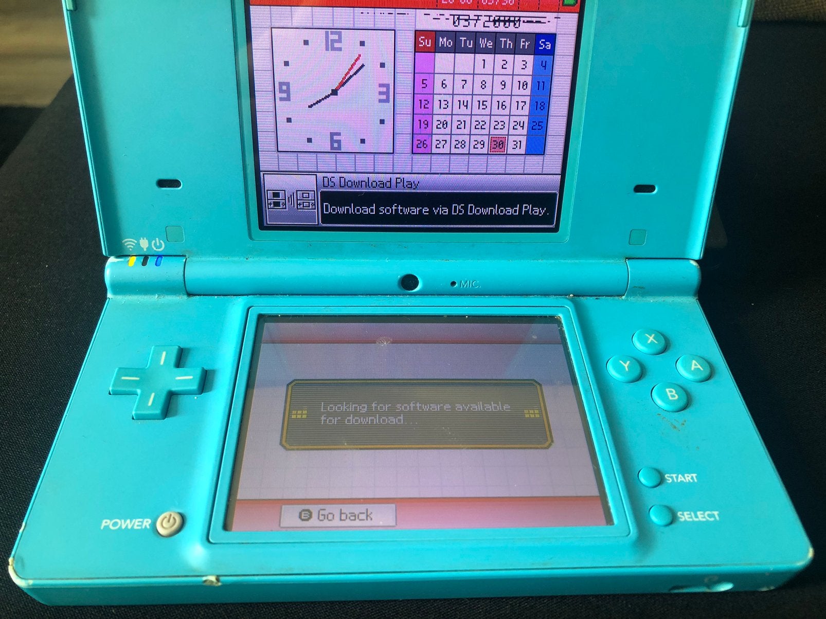 Goed werkende Nintendo DS blauw. Met spel, Ophalen of Verzenden, Zo goed als nieuw, DS Lite