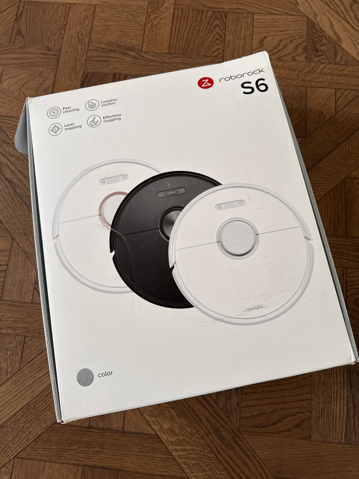 Ongebruikte Roborock S6 Robotstofzuiger - Nieuw in doos, Witgoed en Apparatuur, Stofzuigers, Ophalen, Overige merken, Nieuw, Robotstofzuiger