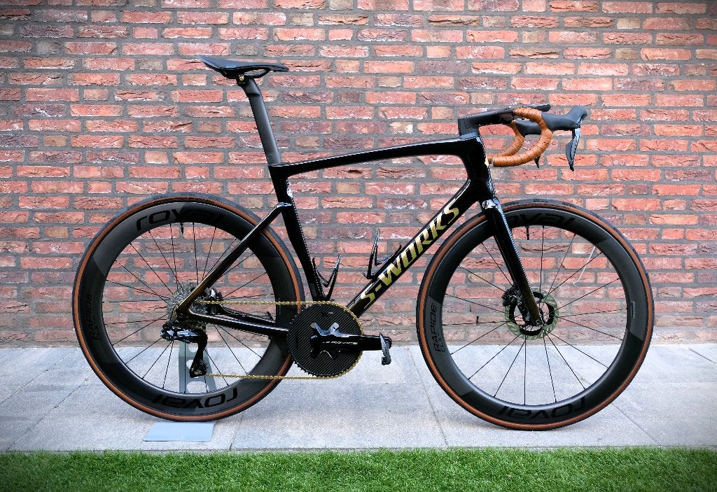 S-Works SL7 | Custom Gold Leaf | Dura-Ace | Roval CLX II, 28 inch, Carbon, Heren, Zo goed als nieuw