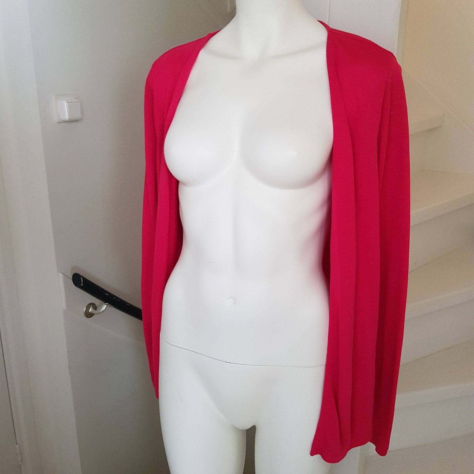 Vest M 38 Street One fuchsia roze hardroze vestje zgan, Maat 38/40 (M), Street One, Ophalen of Verzenden, Zo goed als nieuw