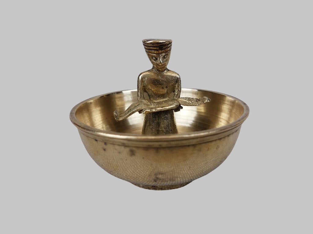 Vasudeva Katora Krishna syphon schaaltje, Ophalen of Verzenden, Zo goed als nieuw, Beeld(je), Hindoeïsme