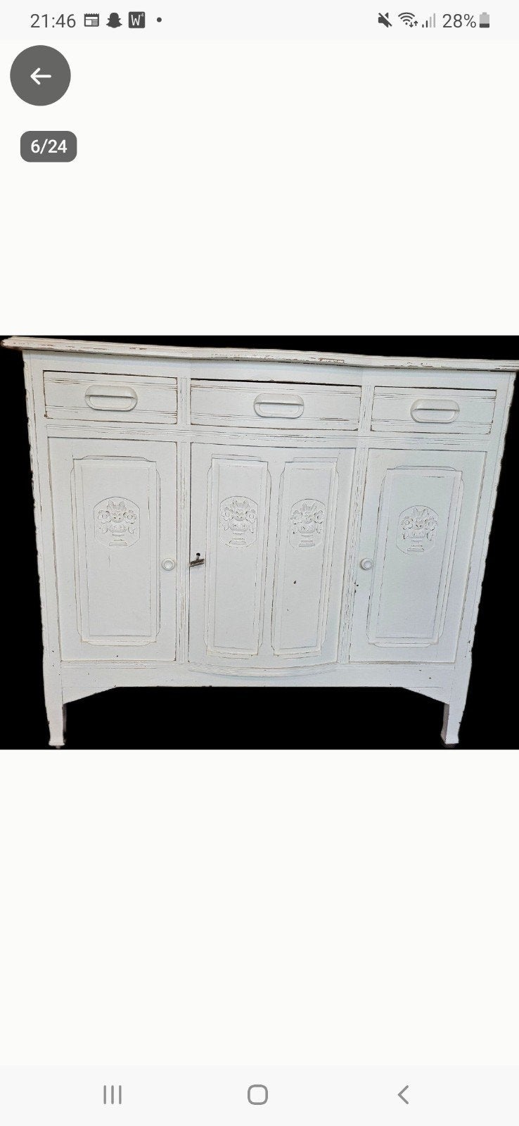 antiek brocante dressoir, Ophalen, Gebruikt