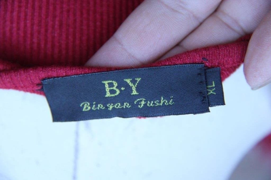 Trui dun rood Bin Yan Fushi mt Xl Vaste prijs, Kleding | Dames, Bin Yan Fushi, Maat 46/48 (XL) of groter, Ophalen of Verzenden