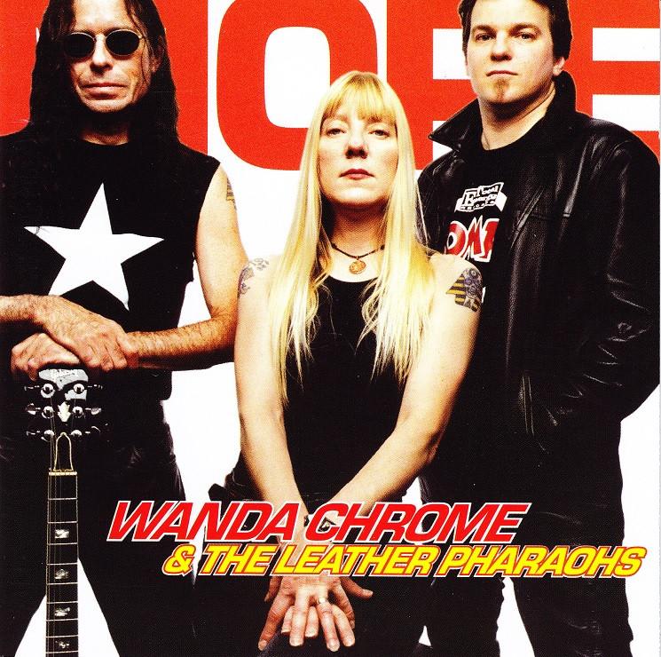 SALE-> CD WANDA CHROME & THE LEATHER PHARAOHS-More, Verzenden, Zo goed als nieuw, Poprock