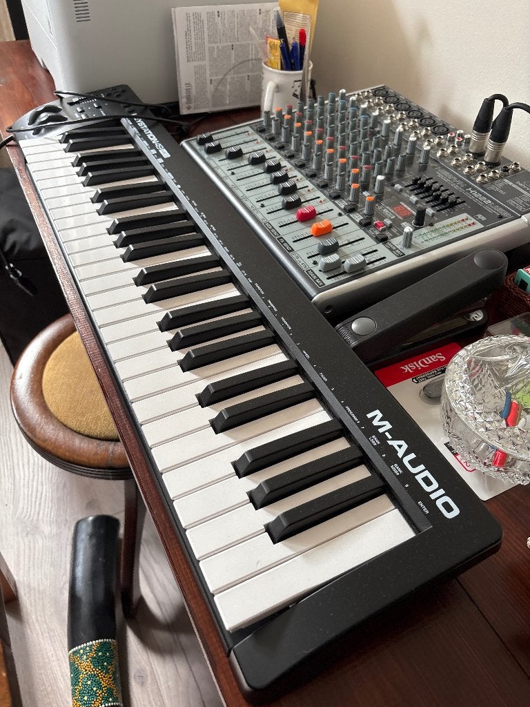 Keystation 49 MK3, Overige aantallen, Zo goed als nieuw, Aanslaggevoelig, Ophalen