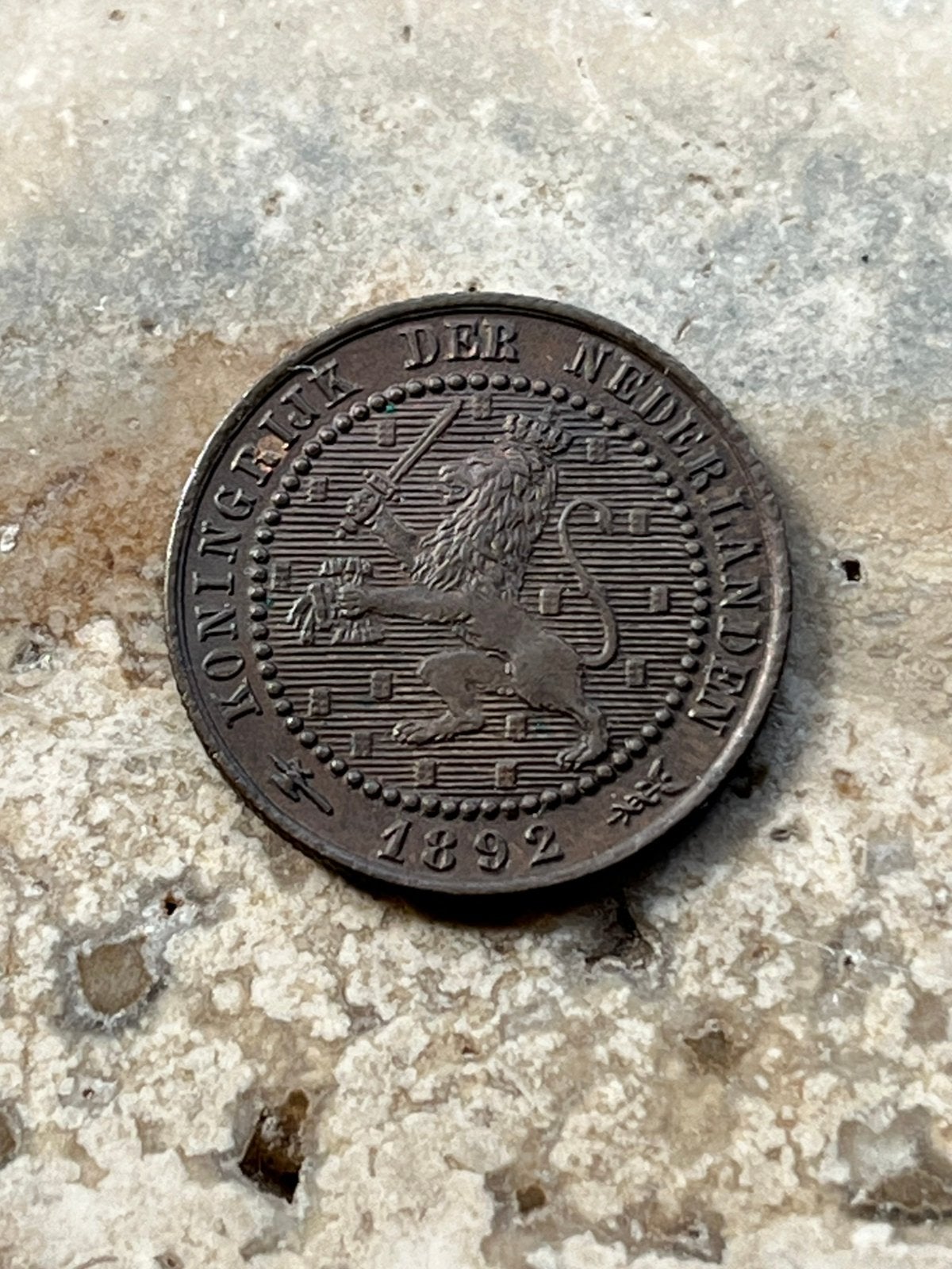 1 cent 1892 Wilhelmina , zeer mooie kwaliteit, Ophalen of Verzenden, Koningin Wilhelmina, 1 cent, Losse munt