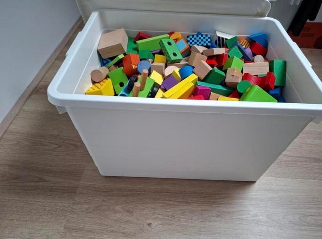15,5 kg speelblokken in zeer goede staat, Ophalen, Gebruikt, Overige merken