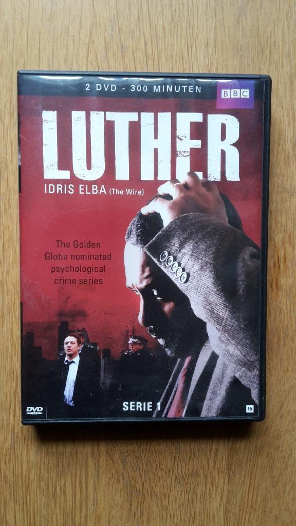 DVD box BBC tv serie Luther Idris Elba seizoen 1, Vanaf 16 jaar, Boxset, Ophalen of Verzenden, Zo goed als nieuw