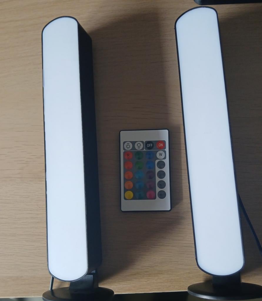 RGB LED Lichtbalken met Afstandsbediening, Ophalen, Zo goed als nieuw, Modern, RGB, Sfeerverlichting
