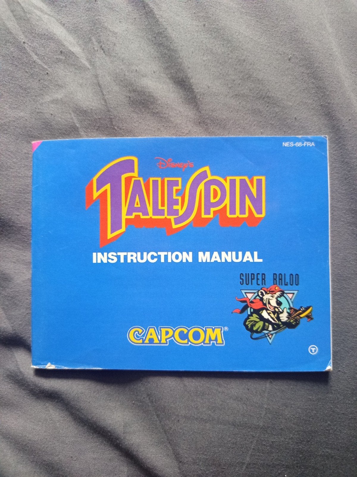 Talespin nes handleiding, Spelcomputers en Games, Games | Nintendo NES, Avontuur en Actie, Gebruikt, Verzenden, 1 speler