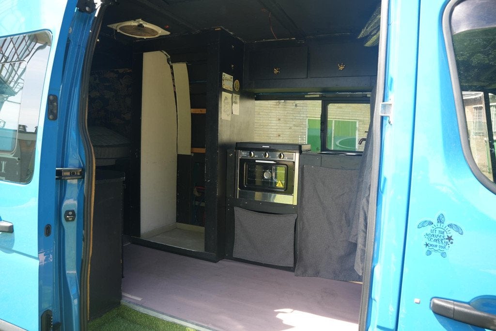 Renault Master NAP Camper Airco Oven 2 persoons bed Dubbel L, Overige merken, 6 tot 7 meter, Bedrijf, 6 tot 7 meter