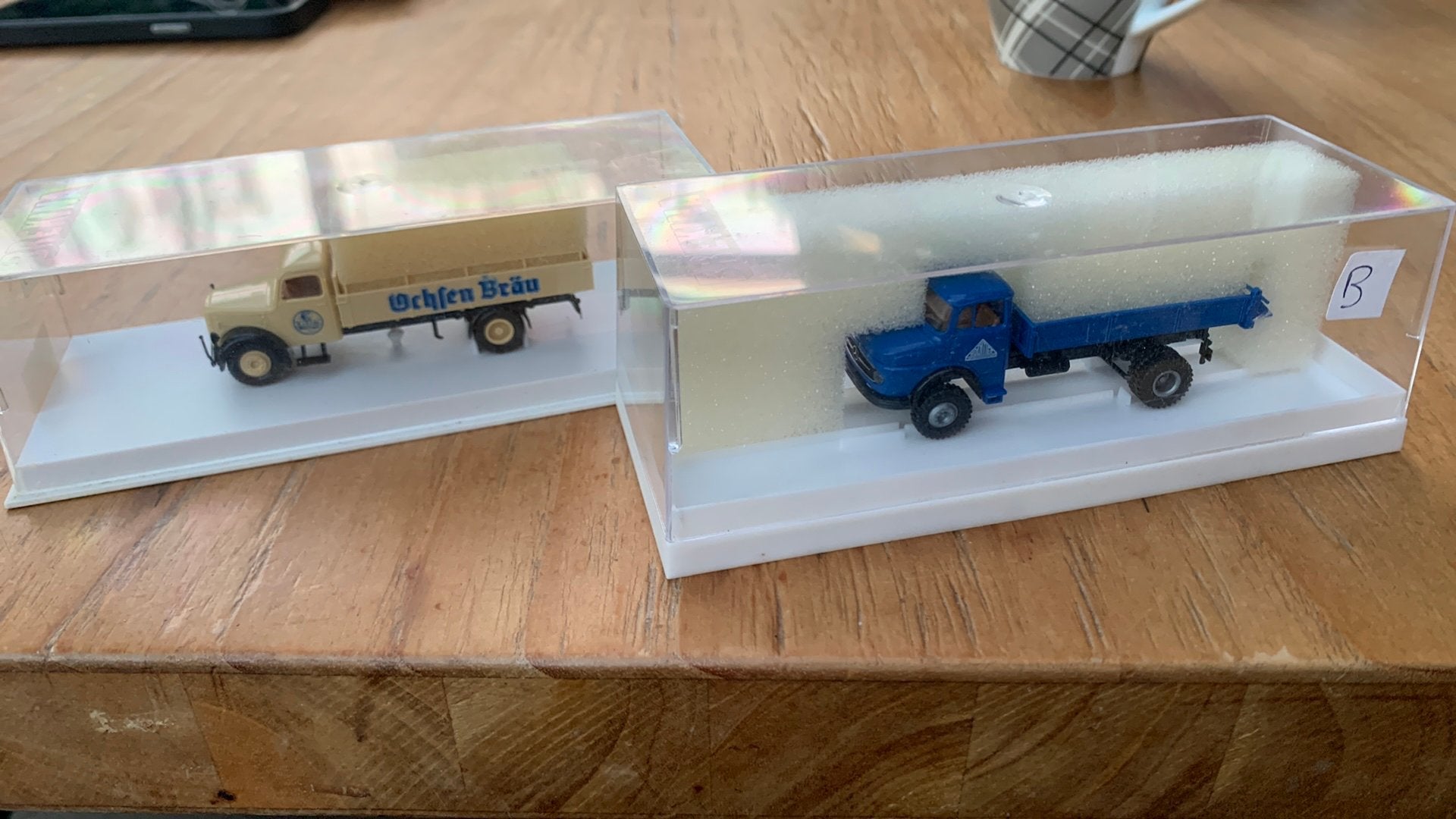 Brekina vrachtwagens HO, Hobby en Vrije tijd, Modelauto's | 1:87, Ophalen of Verzenden, Zo goed als nieuw, Bus of Vrachtwagen