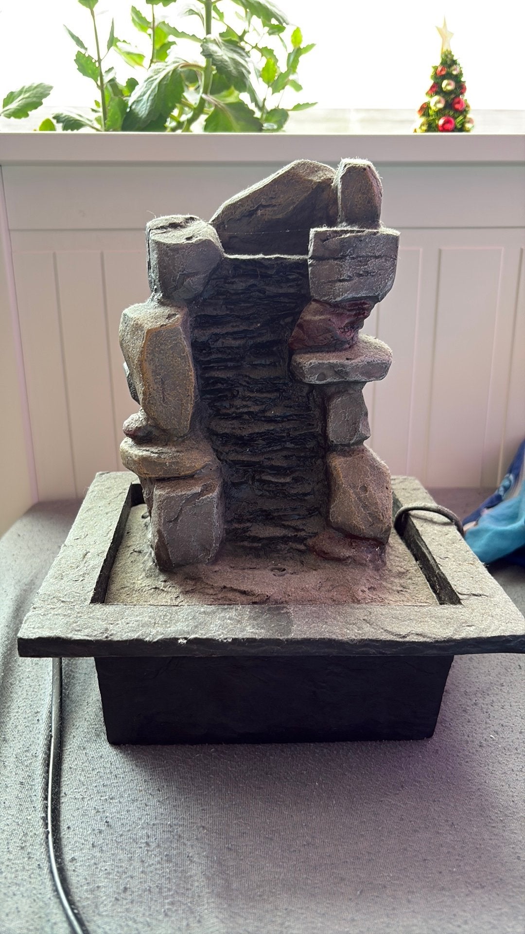 Kleine fontein, Tuin en Terras, Ophalen, Gebruikt, Kunststof, Waterval