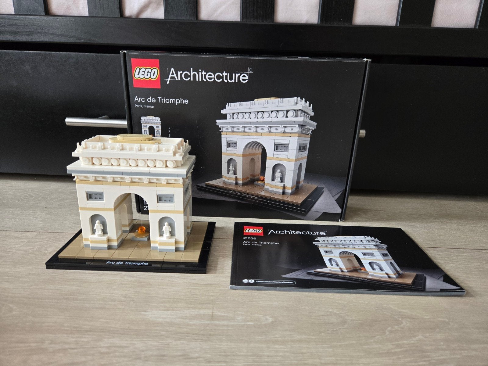 Lego Architecture 21036 Arc de Triomphe Parijs, Compleet, Lego, Architecture, Ophalen of Verzenden