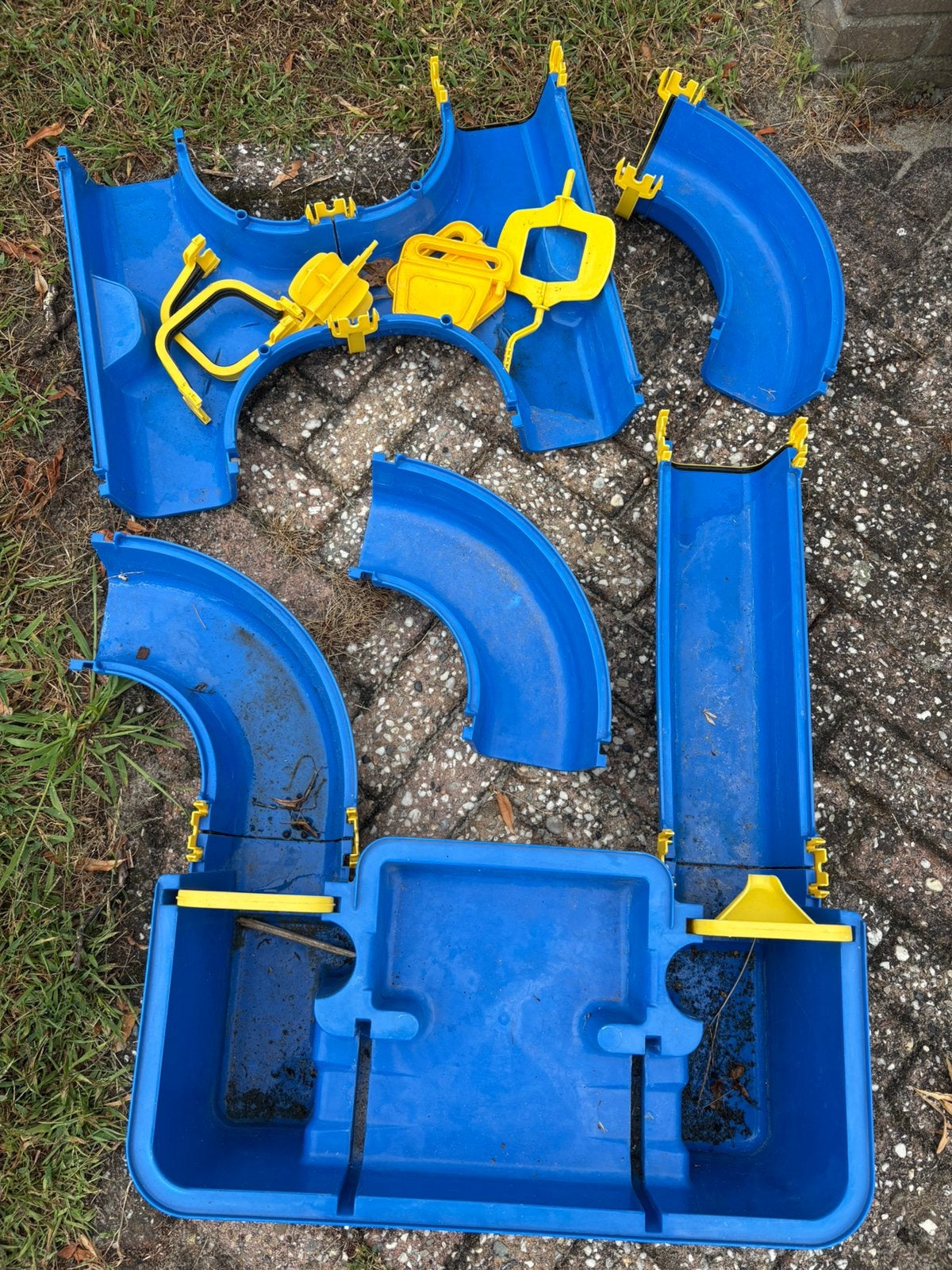 Waterbaan Aquaplay, Ophalen, Gebruikt