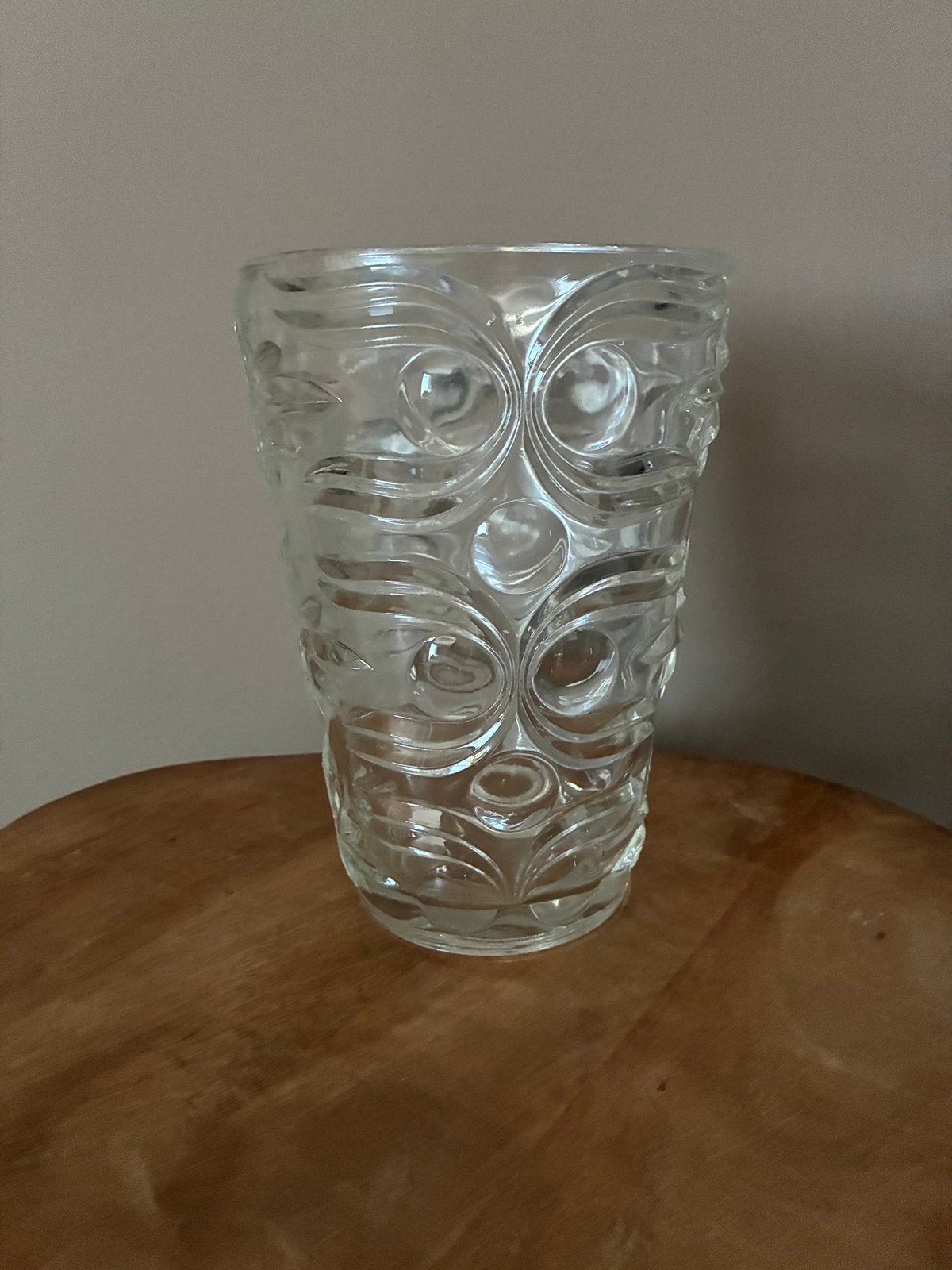 Vintage vaas Fidenza Vetraria, Ophalen, Gebruikt, Glas, 22 cm