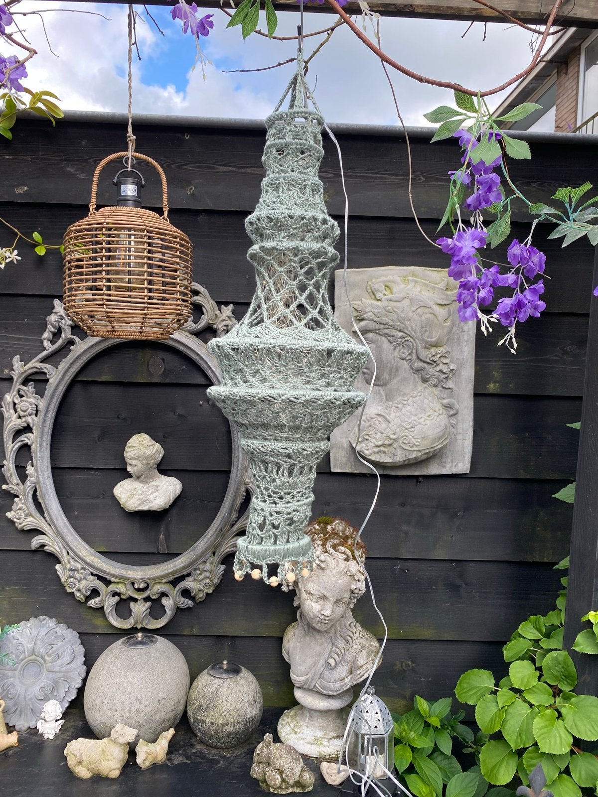 Handgemaakte Solar Lampionnen & Kroonluchter tuinverlichting, Ophalen, Nieuw