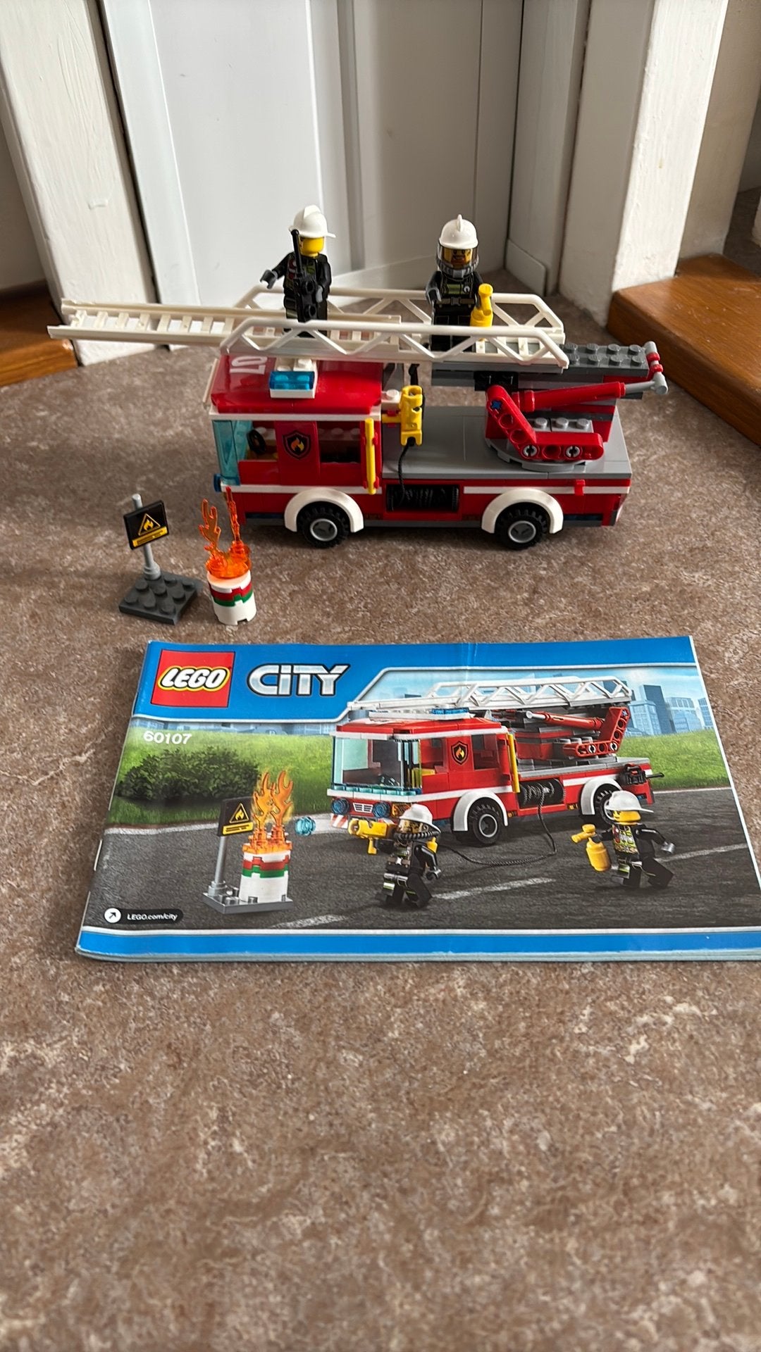Lego 60107, Ophalen of Verzenden, Zo goed als nieuw