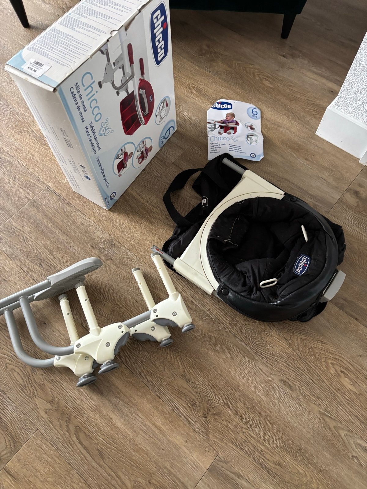 Chicco hang kinderstoel, Kinderen en Baby's, Kinderstoelen, Ophalen, Zo goed als nieuw, Hangstoel