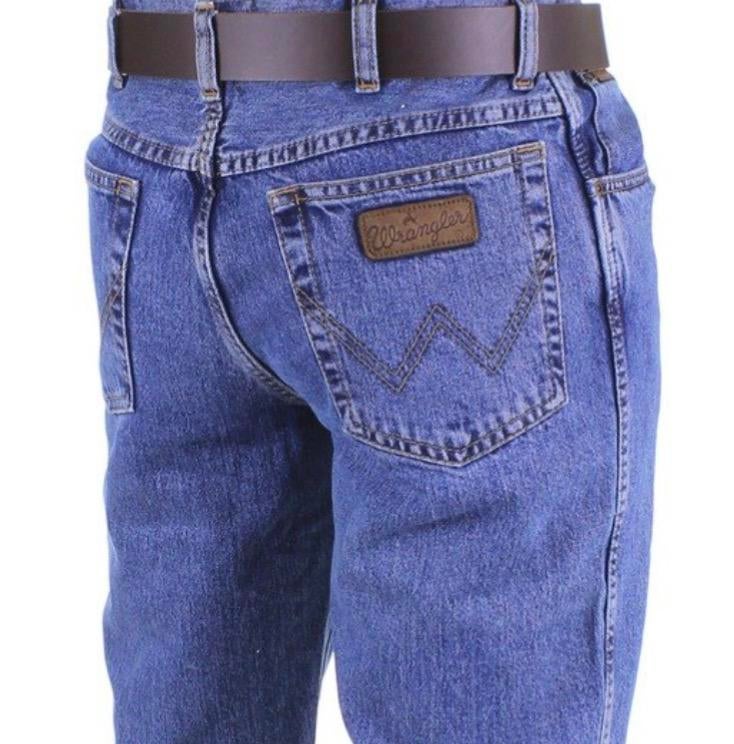 Gezocht: oude Wrangler spijkerbroek 33/34-36, Ophalen of Verzenden, Gedragen, Blauw, W33 - W34 (confectie 48/50)