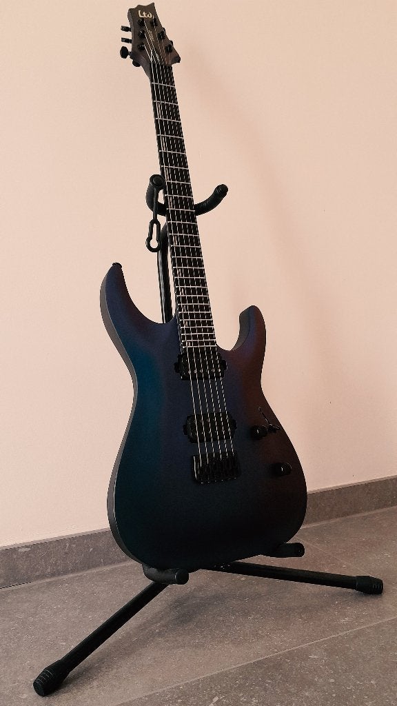 ESP LTD H-1001 Violet Andromeda, Ophalen, Zo goed als nieuw, Solid body, Overige merken
