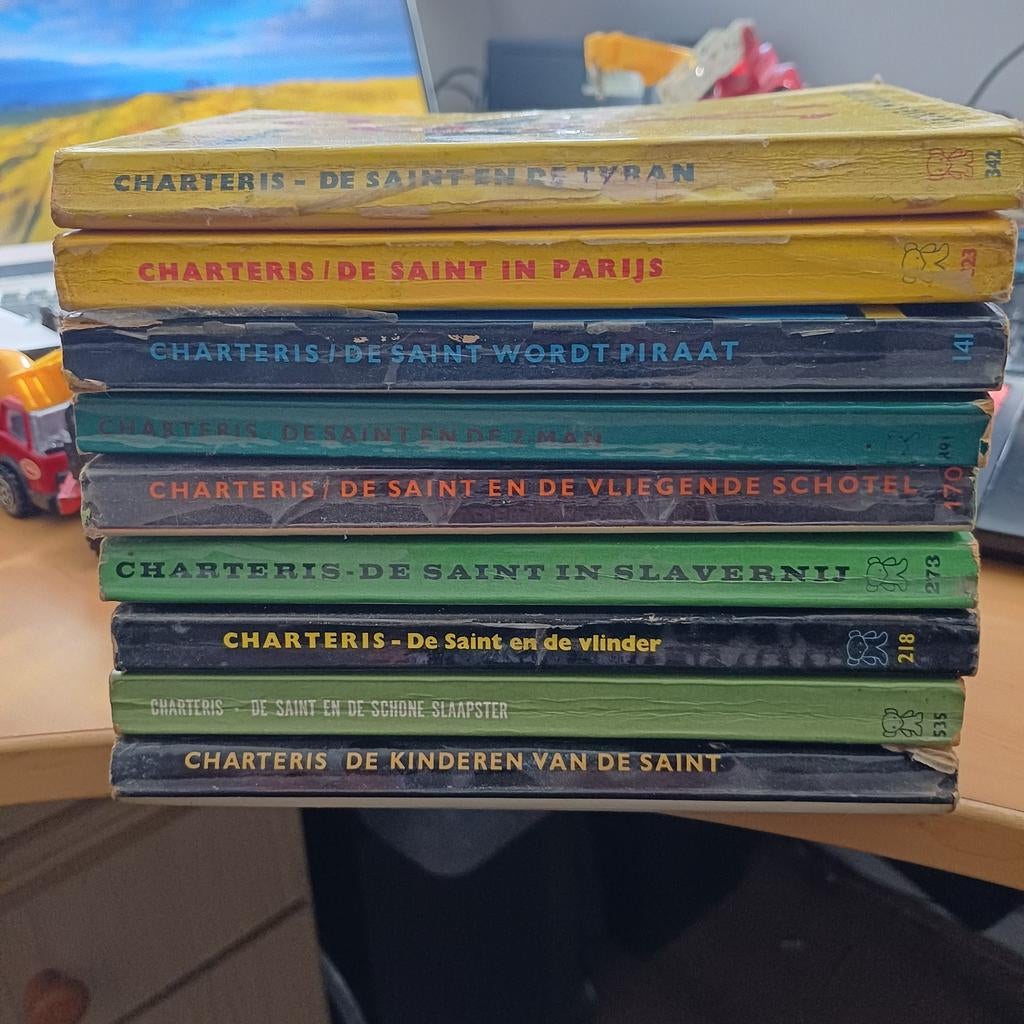 9x "De Saint"  pockets, Boeken, Ophalen, Gelezen
