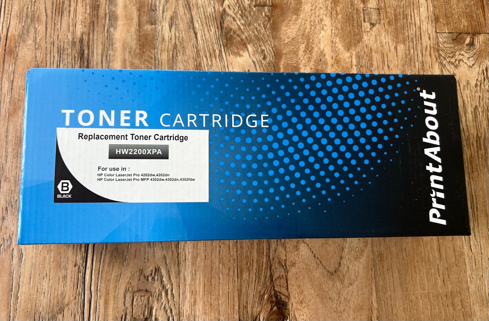 PrintAbout HW2200XPA Zwarte Toner Cartridge 4 stuks, Ophalen, Nieuw, Toner