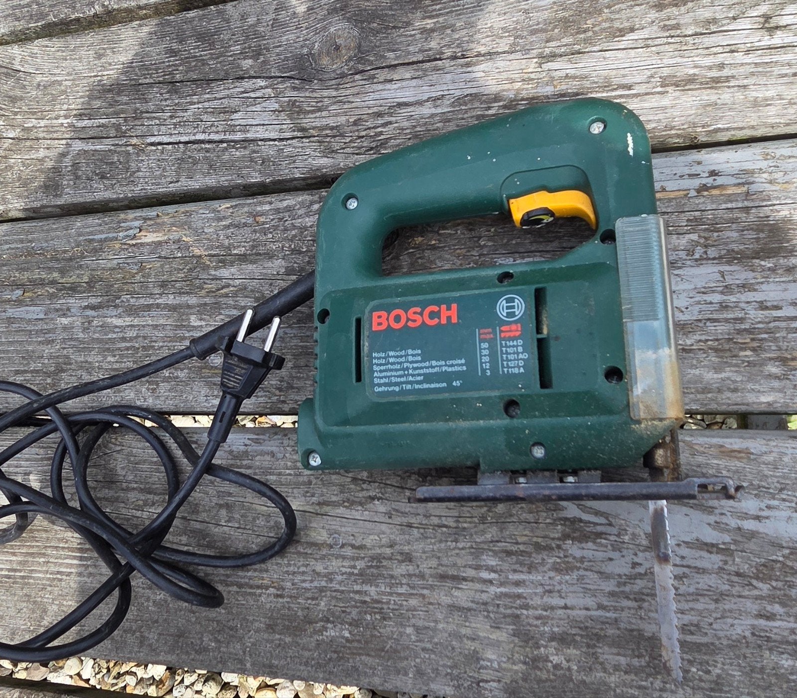 Bosch Decoupeerzaag PST 50 AE, Gebruikt, Decoupeerzaag, Ophalen of Verzenden, 30 tot 70 mm